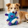 Pet Toy Bite-Resistant Plush Foam Pig Shape Chew Toy Relieves Anxiety Boredom Pet Teeth Cleaning Grinding Toy