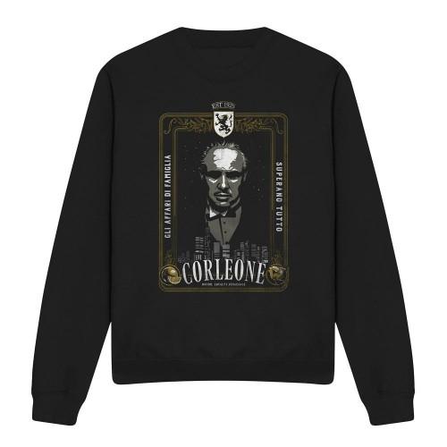 The Godfather Unisex Adult Don Vito Corleone Classic Poster Sweatshirt