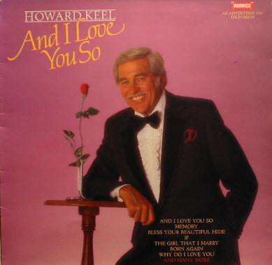 

LP Record HOWARD KEEL - And I Love You So WW5137 WARWICK 1984 UK Pop Used