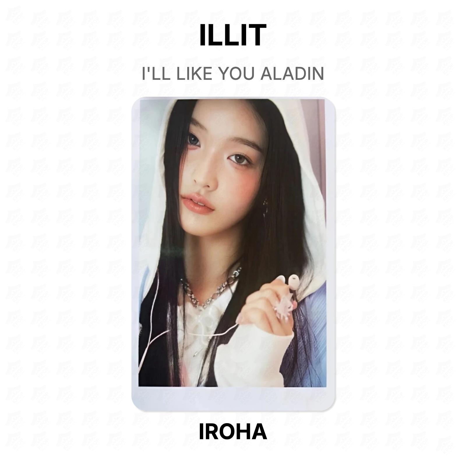 ILLIT I LL LIKE YOU ALADIN Official Photocard IROHA