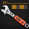 Adjustable Wrench Stainless Steel Universal Spanner Bathroom Wrench Household Large Open High Quality Plumbing Repair Tool