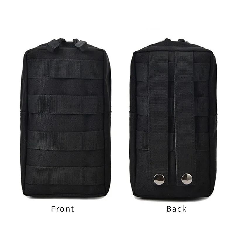 600D Oxford Outdoor Militärische Taktische Tasche EDC Molle Werkzeug Reißverschluss Hüfte Zubehör Strapazierfähiger Gürtel Camouflage Tasche Jagd Airsoft