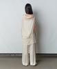Bopeu Lunel Sheer Asymmetric Top (Cream)