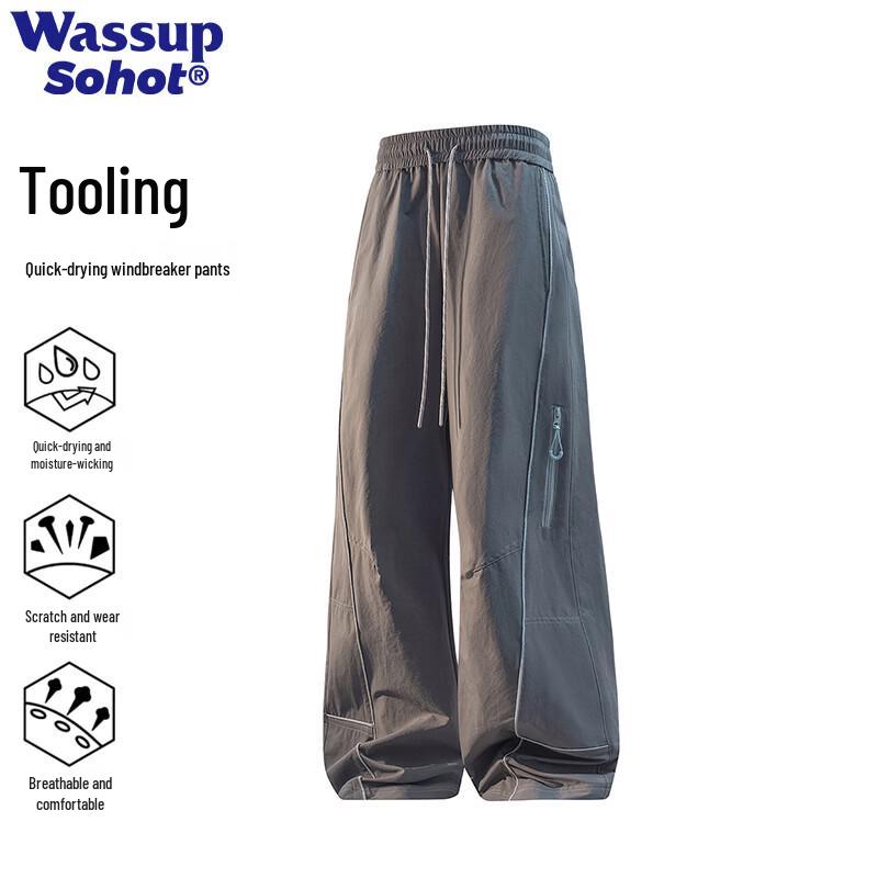 Wassup Sohot Men s Quick-Dry Cargo Pants 2XL