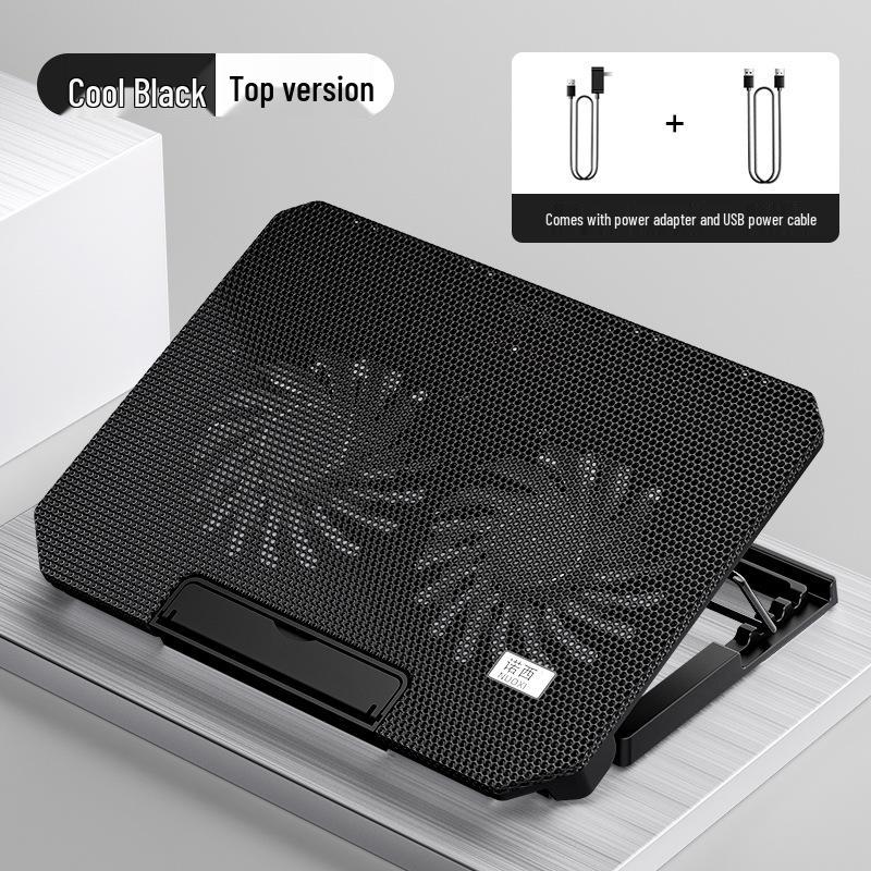 S200C Silent Laptop Cooling Stand – Multi-Size Notebook Cooler Plate