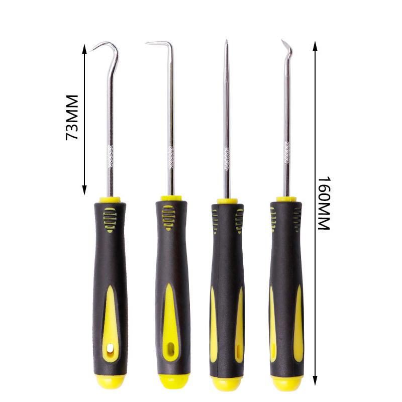 Car Oil Seal Puller Screwdrivers Set Long Pick Hook Set Gasket Puller Pick Tools for Removing Car Auto SealTools