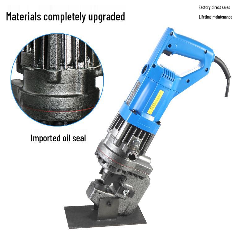 Portable Electric Hydraulic Punching Machine for Steel, Copper, and Aluminum Plates