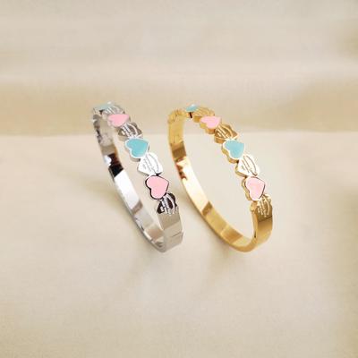 Nowa Bransoletka Double T Kolorowa Bransoletka Multi-love