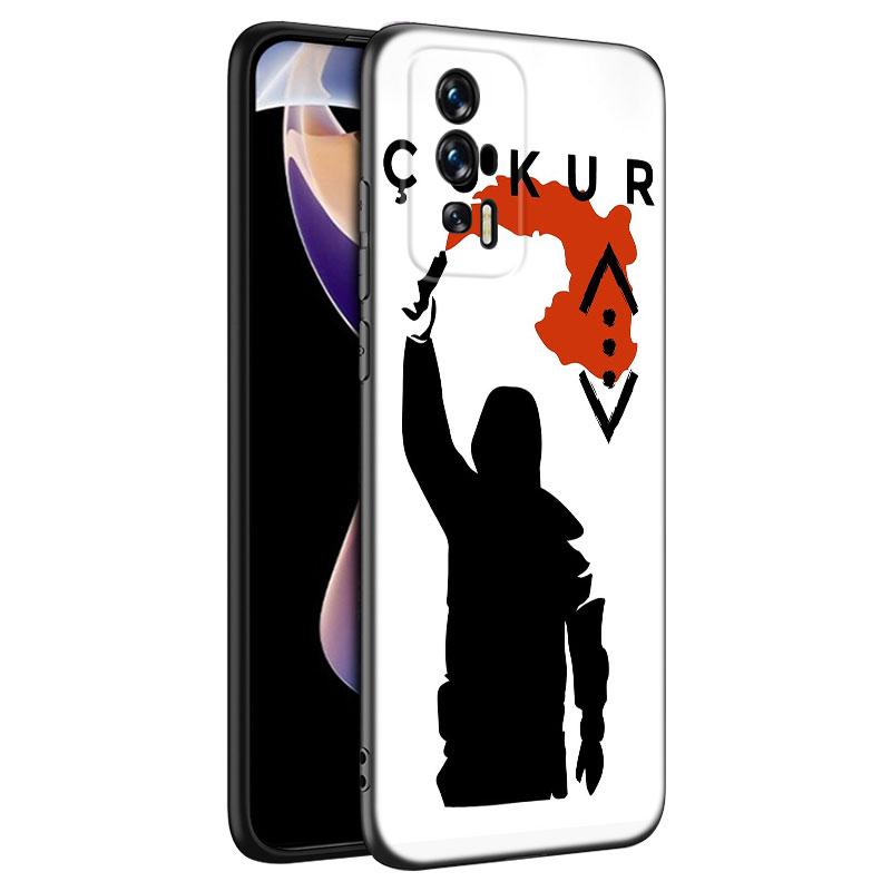 HOT Tv Show Cukur Black Silicone Phone Case For Xiaomi Redmi 7A 8A 9A 10A 11A 9C 10C 12C 13C 11 Prime A1 A2 + 12 4G Note 9T 12R
