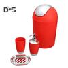 6 Teile/satz Badezimmer Kit Lotion Flasche Mundwasser Tasse Zahnbürste Tasse Seife Box WC-Bürste Mülleimer Set Toilettenartikel Veranstalter