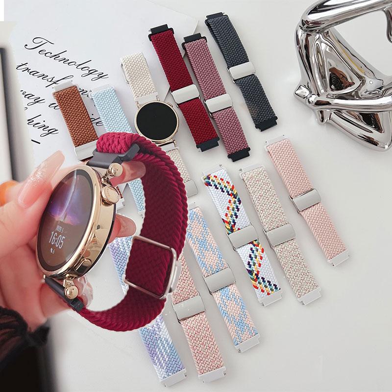 Strap for Fossil Gen 6 5E 4 42mm Venture HR Q Venture Watchband for Fossil Women's Gen 6 4 44mm 45mm Nylon Bracelet Wristband
