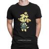 Men's Isabelle Drawing T Shirt Animal Funny Crossing Timmy Game Cotton Clothing Funny Short Sleeve Shirt New Arrival T-Shirts
