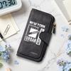 Stylish New York Urban Pattern Long Wallet Multi Slot Portable Casual Purse