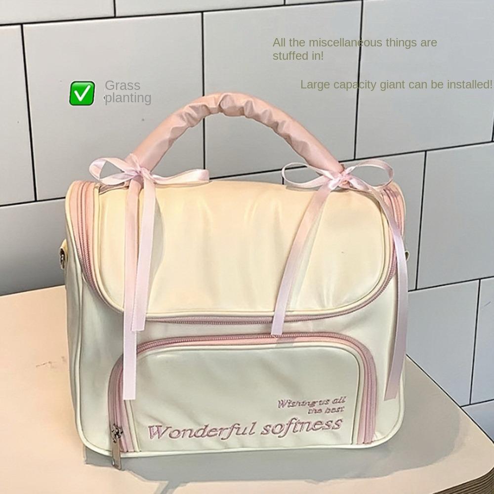 Ballet Style Large Capacity Toiletry Ba Waterproof Washing Storage Bag Women's Makeup Bag  Travel