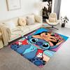 Lilo Stitch Dance Party Floor Rug Office Rug Perfect for Decorate room Foyer Study room Playrooms Antislip Carpet Anime Office Decor Wedding Party Gif