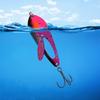 5/10/15PCS Metal Spoon Fishing Lures with Treble Hooks Fishing Wobblers Crankbait for Bass Pike Fishing Accessories