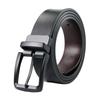 Double-Sided Men'S Belt Rotatable Pin Buckle Cowhide Belt Business Versatile Young And Middle-Aged Belt