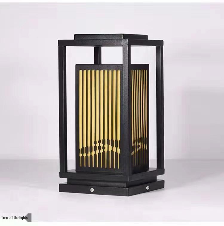 Waterproof Outdoor Retro Chinese Style Garden Lawn Light