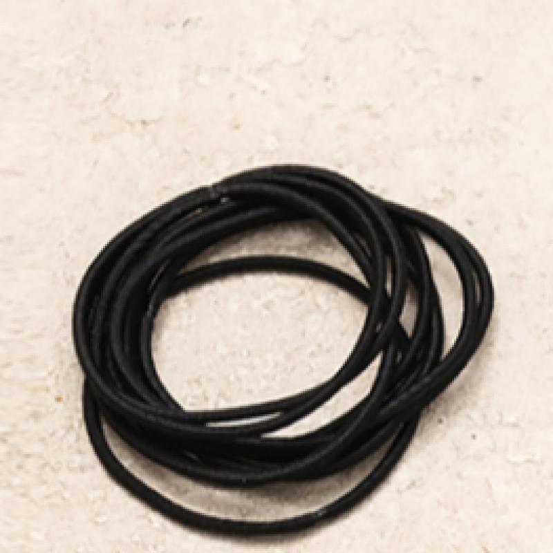 Daiso No Tip Thin Hair Straps  Pack Of 16