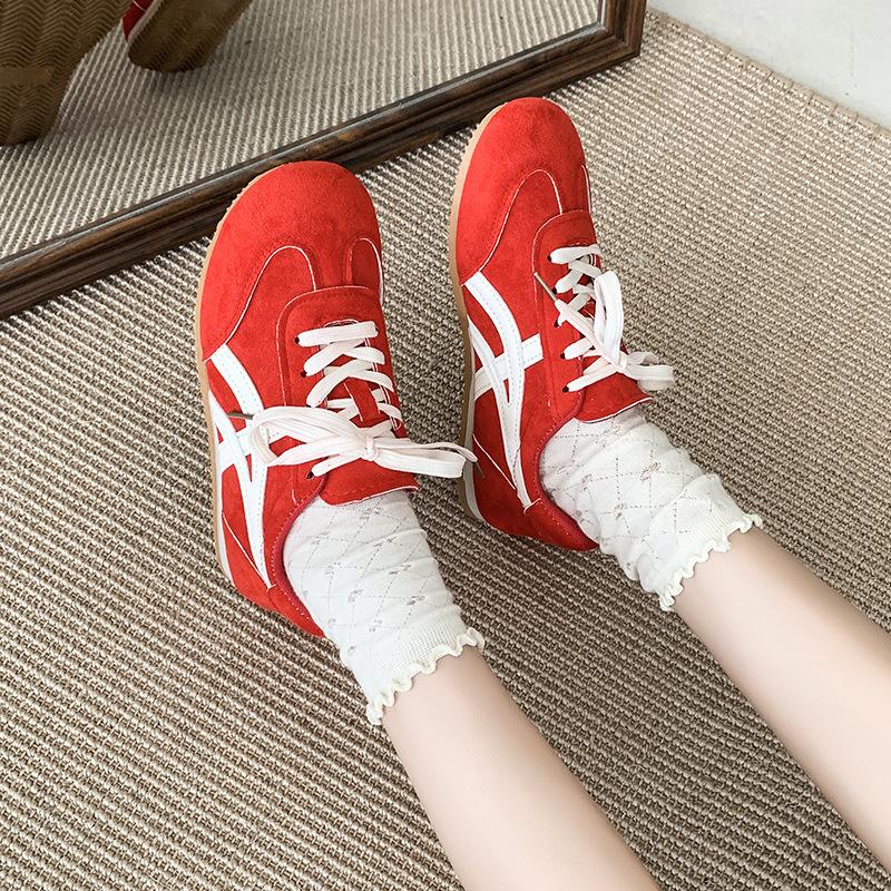 Forrest Gump Training Shoes Women's Shoes 2025 New Popular Summer Thin Super Fire Versatile Little White Sports and Leisure Board Shoes