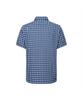 Dagseusyeocheu Linen Blend Easy Care Small Check Stretch Short Sleeve Shirt_Dls1Shcs104N1
