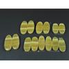 Natural Yellow Lace Agate Matched Pair Oval Cabochon Gemstone 07 Pair Lot C-3990