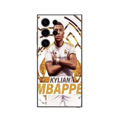 Coque De Téléphone - MANIACASE - Samsung Galaxy S25 Ultra - Kylian Mbappe - Silicone TPU - Noir