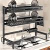 Kitchen Sink Countertop Drain Storage Rack