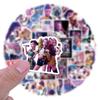 55Pcs Cartoon Anime Kpop Demon Hunters Stickers Diy Stickers Scrapbooking Phone Luggage Skateboard Waterproof Decorative Sticker