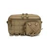 Bolsa Edc 1000D Molle Organizadora Múltiplos Bolsos Bolsa Utilitária Estojo de Armazenamento de Ferramentas Porta-Telefone Para Pochete Externa