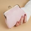 Portable Travel Mini Leather Coin Purse Coin Case Pouch