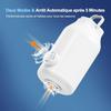 3-in-1 Mini Air Pump Handheld Electric Air Pump with LED Light for Bikes Sports Gear Beach Toys
