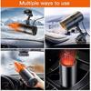 Car Heater, Windshield Defogger And Defroster, 12V 150W Portable Car Heater, Fast Heating And Cooling Car Heater, Plug-In Car Heaters (Black)