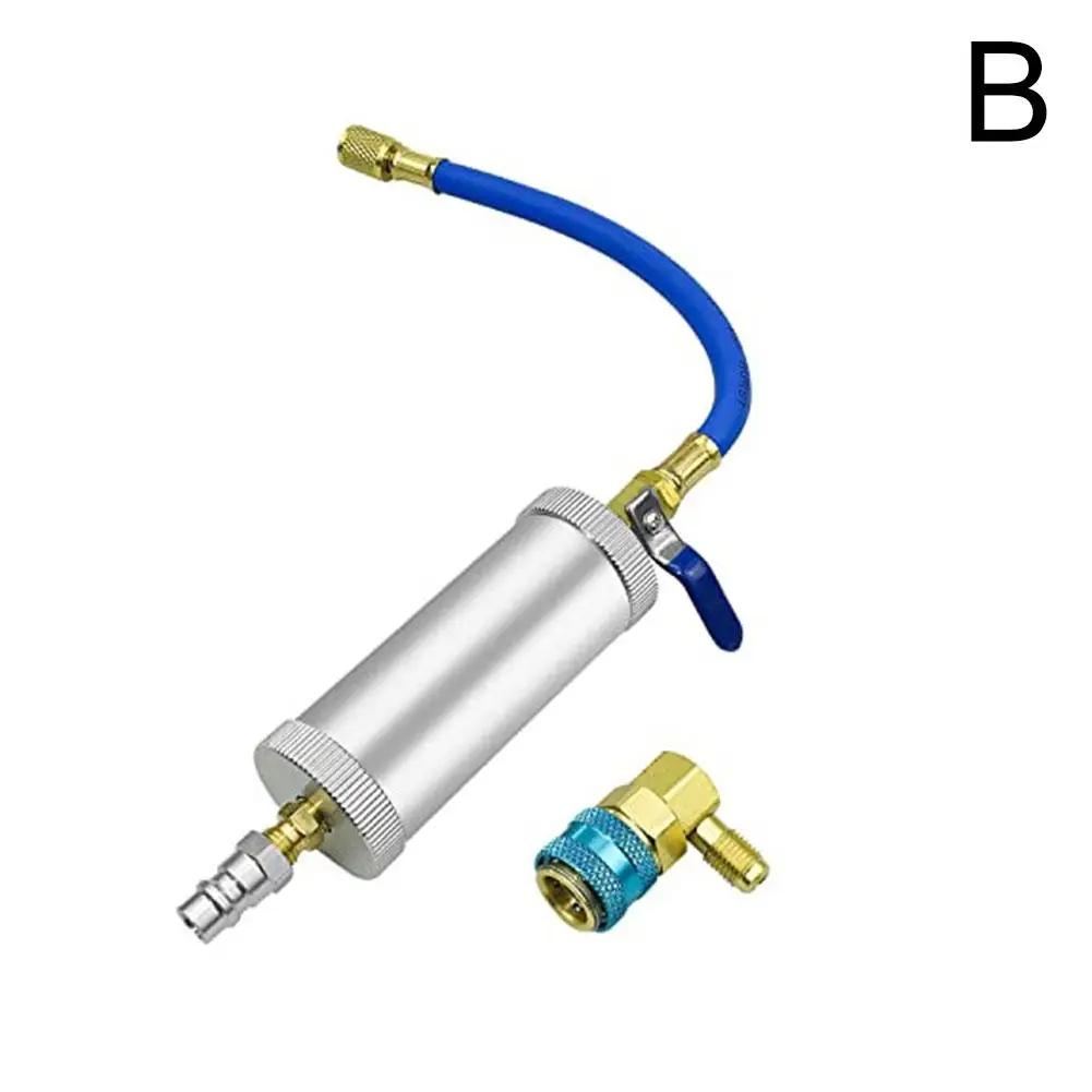 

1 шт. Инструмент для заправки кондиционера маслом хладагента, инструмент для заправки баллона хладагента маслом R12R134a, заправка воздушного охлаждения J7O4