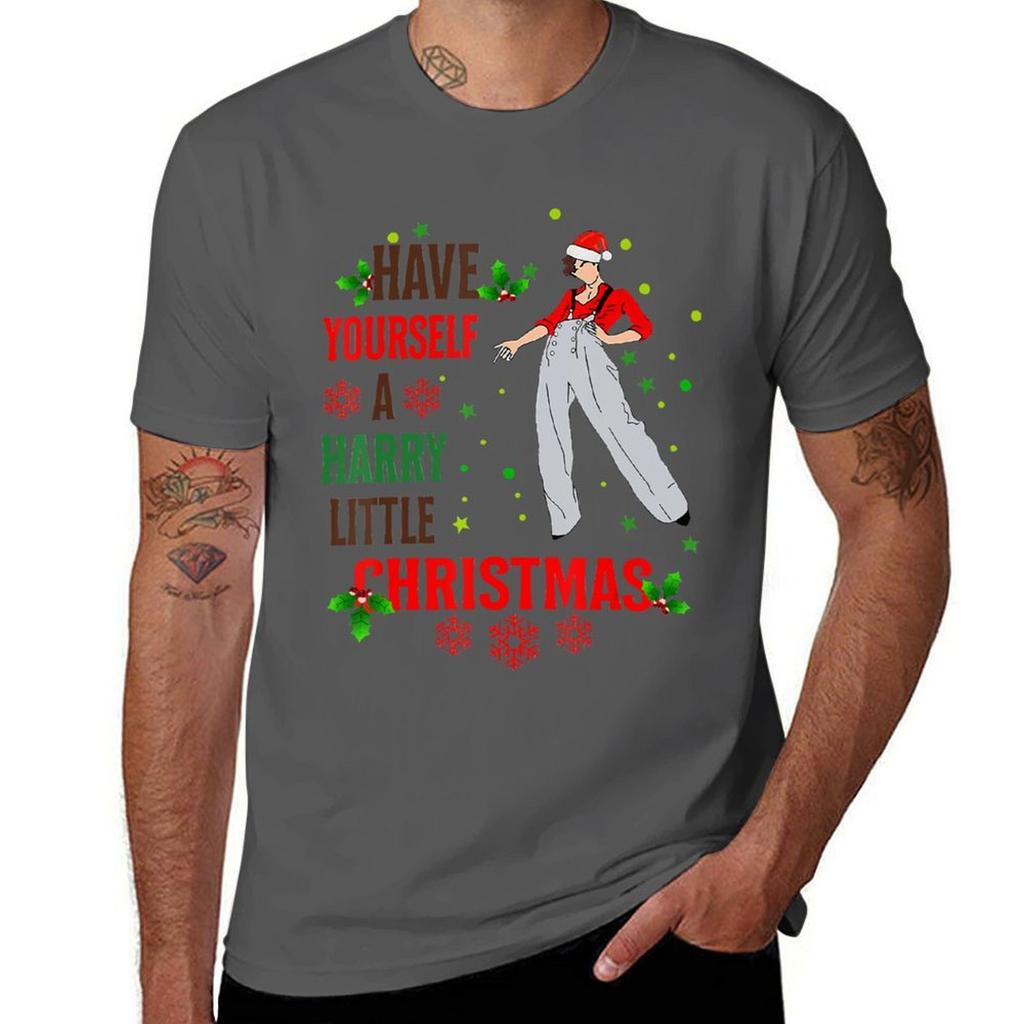 Have Yourself A Harry Little Christmas Tshirt Sporty Casual Quick Dry Tshirt