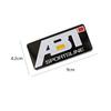 For VW Volkswagen Jetta MK5 Golf 1Pcs Car Styling Aluminum Alloy Badge Sticker For Volkswagen GTI ABT Polo Golf Passat Scirocco