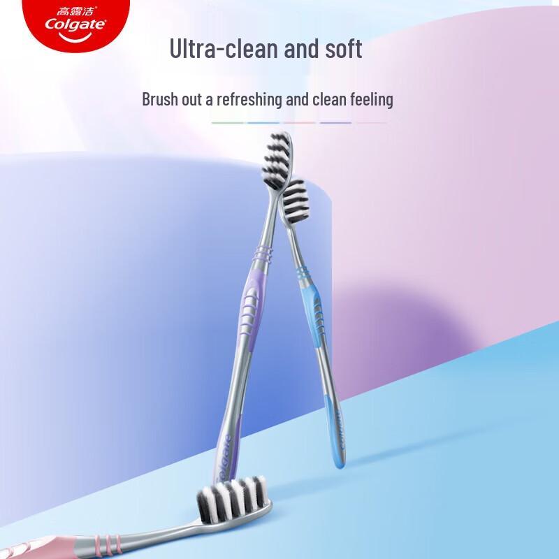 

Colgate Super Clean Slim Soft Charcoal Toothbrush