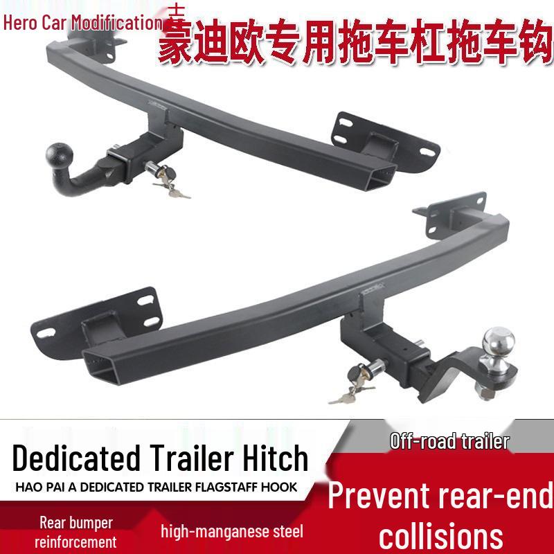 Ford Trailer Hitch Bumper Guard: Rear Tow Bar, Hook, and RV Bracket Modification Kit