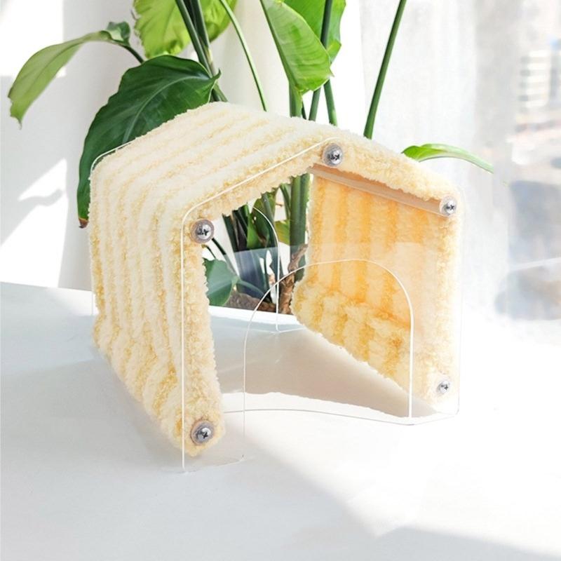 Hamster Rodents Hideaway Toy Gerbil Shelter Hideouts Pet Habitat Bed for Ferrets Hamster Toy Guinea Pigs Toy