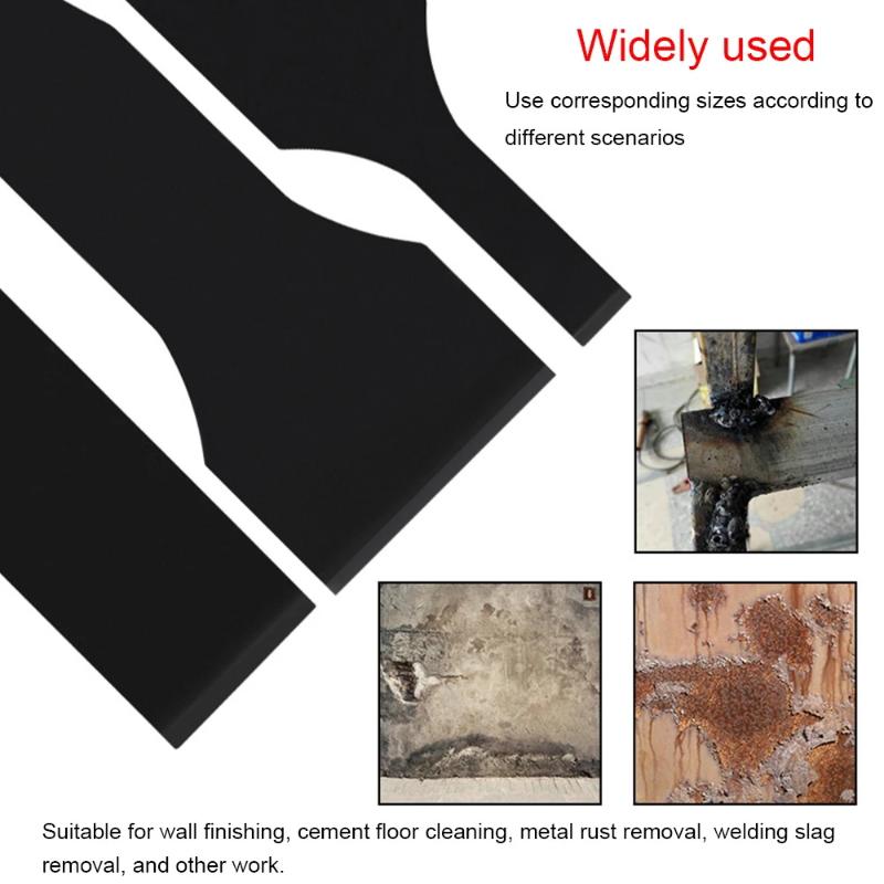 4-Piece Reciprocating Saw Scraper Blades, High Carbon Steel Tile Cleaning Tool For Removing Mortar And Adhesive From Ceramic Wal