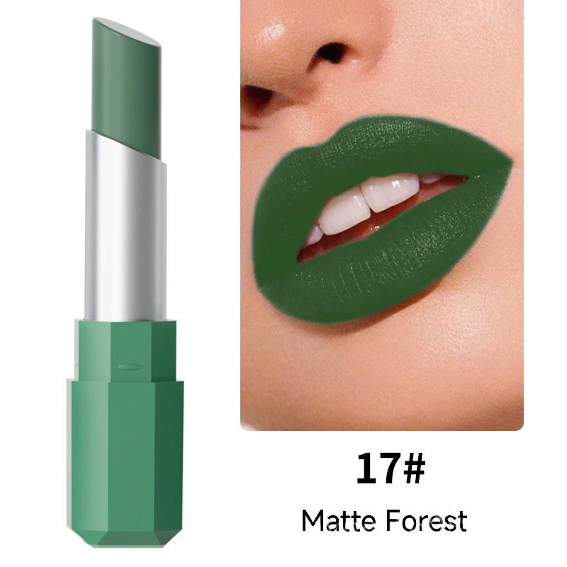 Ягодный Красный Помада Стойкий Блеск для Губ Сияющая Металлическая Помада Макияж Губ Косметика Q