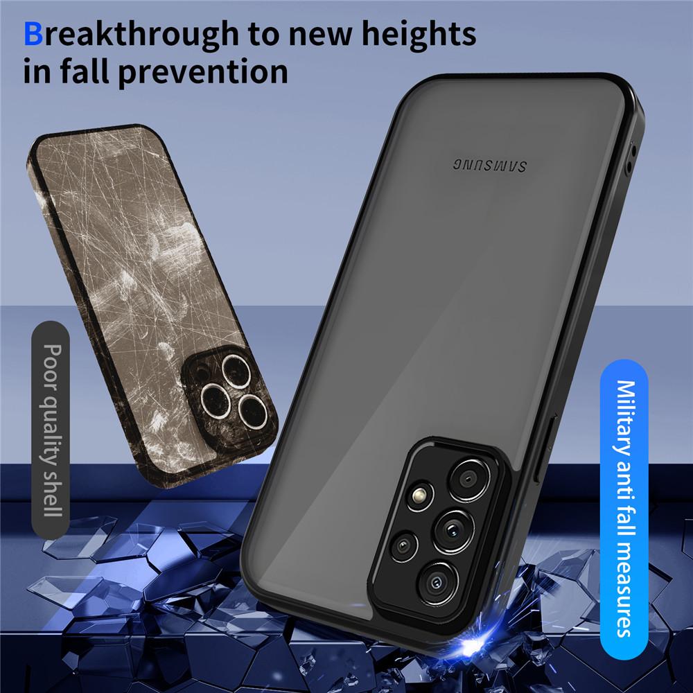 Luxuriöse Matte Stoßfeste Handyhülle Für Samsung Galaxy A13 A23 A33 A53 A12 A22 A32 A52 4G 5G A02S A03S Hautgefühl Rückseite Hülle Funda