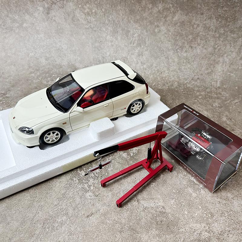 AAALW1 Motorhelix MH 1:18 FOR Honda Civic TypeR EK9 Car model Sports Static model Birthday present