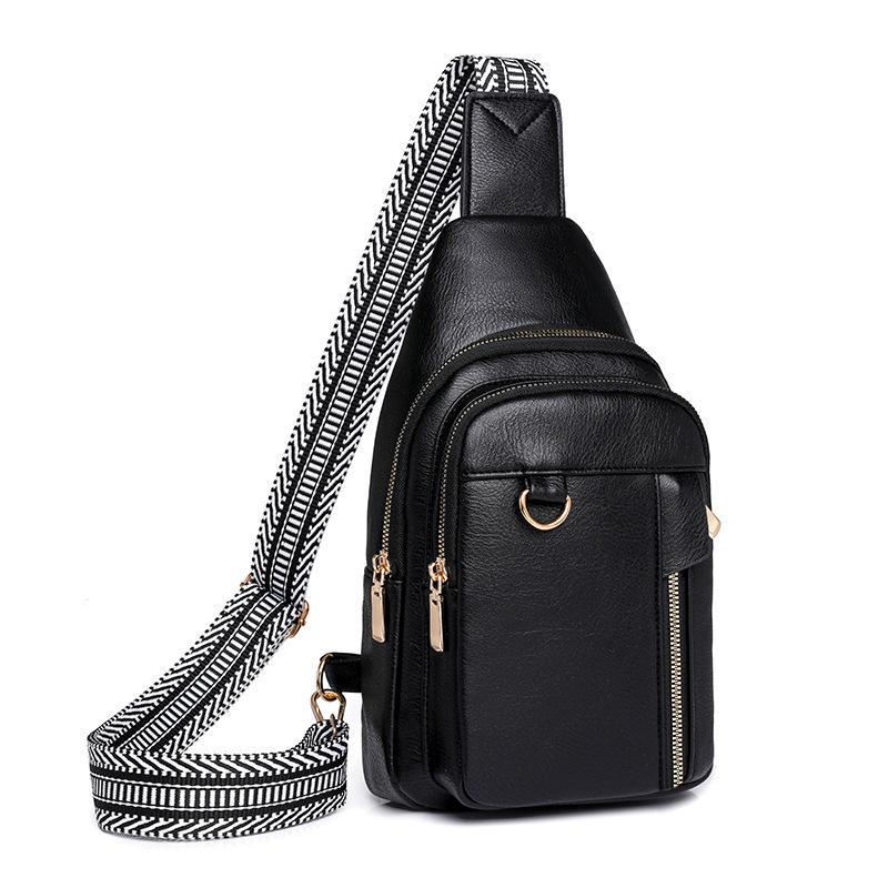 Kožená taška přes rameno Taška přes rameno Multifunkční voděodolná crossbody taška pro ženy