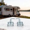 For RV Fifth Wheel Landing Gear Quick Release Pull Pins Heavy Duty Spring Loaded Design Easy Height Adjustment Zinc Finish