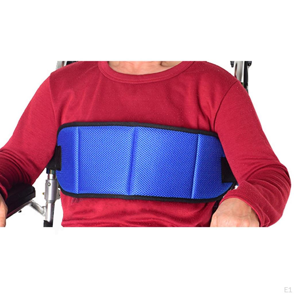 Safety Lap Belt Breathable Harness Straps for Elderly Anti-Slip Sliding Positioning Band Fall Ion