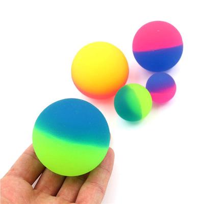 1/10 Pcs Moonlight High Bounce Ball Elastic Juggling Jumping Balls Bouncing Ball Outdoor Toys Play Fun