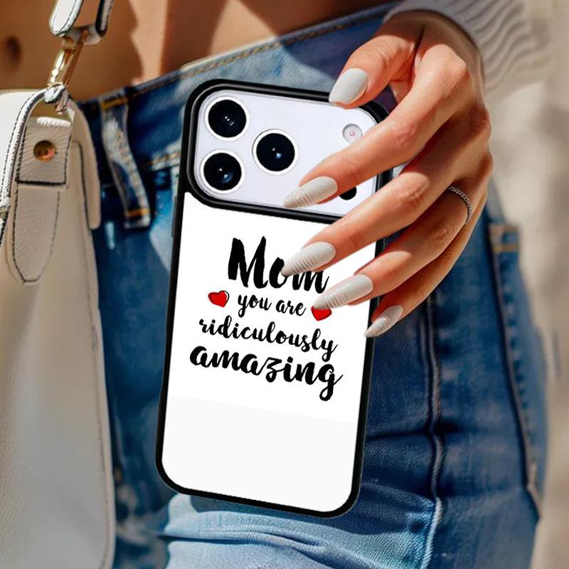 mom mother's day Phone Case For iPhone 17 Air 14 15 13 12 Max Cover For Apple 16e 11 Pro Max Plus Coque