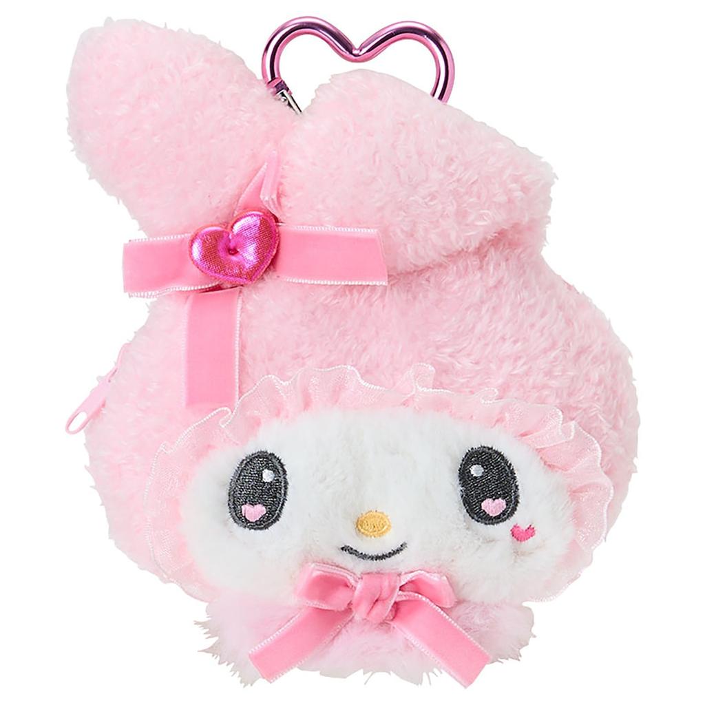 Sanrio Mini Pouzdro Saro My Melody Polyester a Věk 3 a 408719 (Mellow Miusa) Ocel, Nahoru,