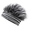 Fluffy Men Natural Unisex Adult Fake Hair Hat Hair Accessories Beanie Wig Hat Fun Short Hair Caps